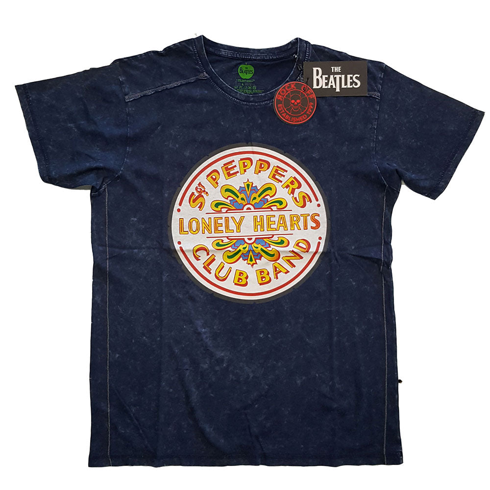 Image of The Beatles T-Shirt- SGT Pepper Drum Rock Off