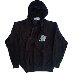 Image of Blink 182 Unisex Hoodie - Double Six Arrow Smiley