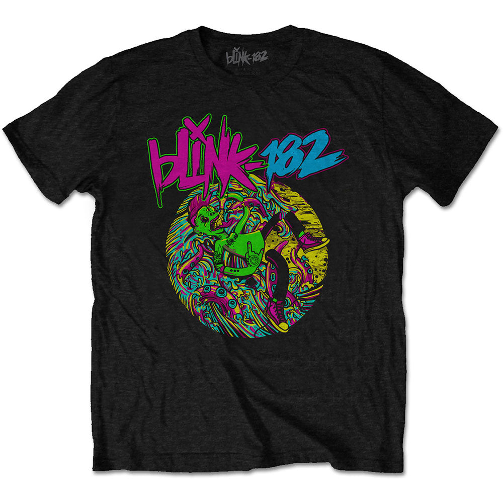 Image of Blink 182 Unisex T-Shirt - Overboard Event Rock Off