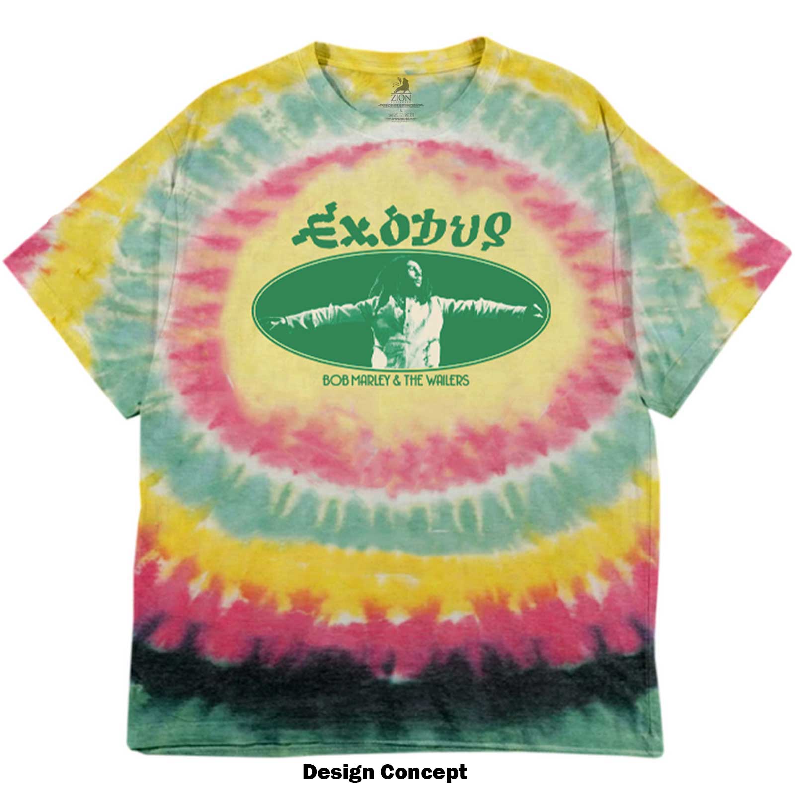 Image of Bob Marley - Exodus OVAL Rock Off