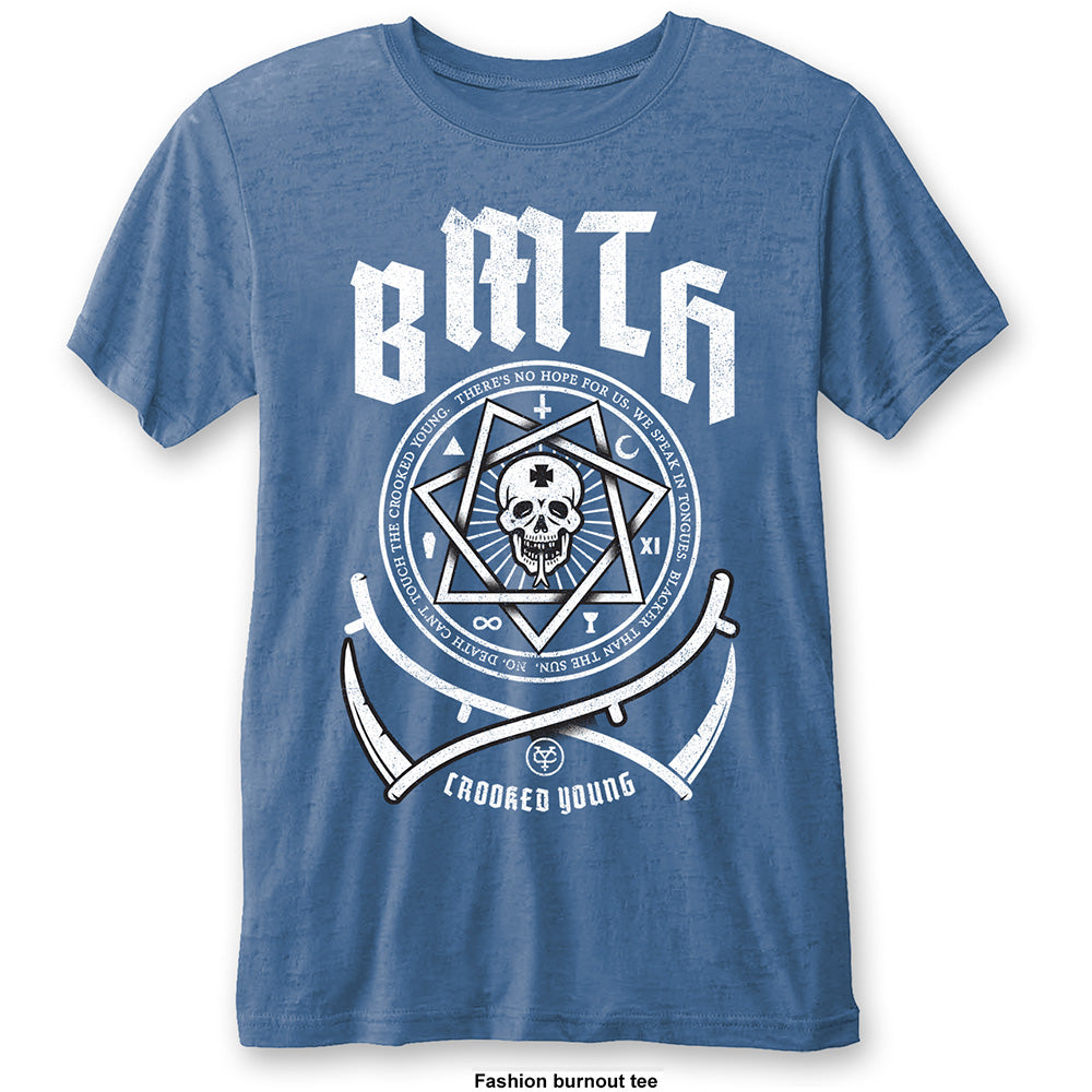 Image of Bring Me the Horizon T-Shirt- Crooked Young Rock Off