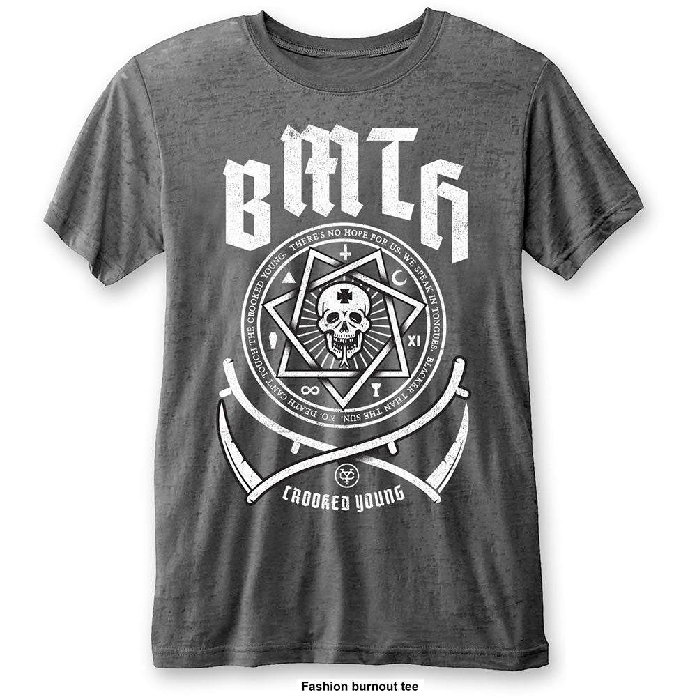 Image of Bring Me the Horizon T-Shirt- Crooked Young Rock Off