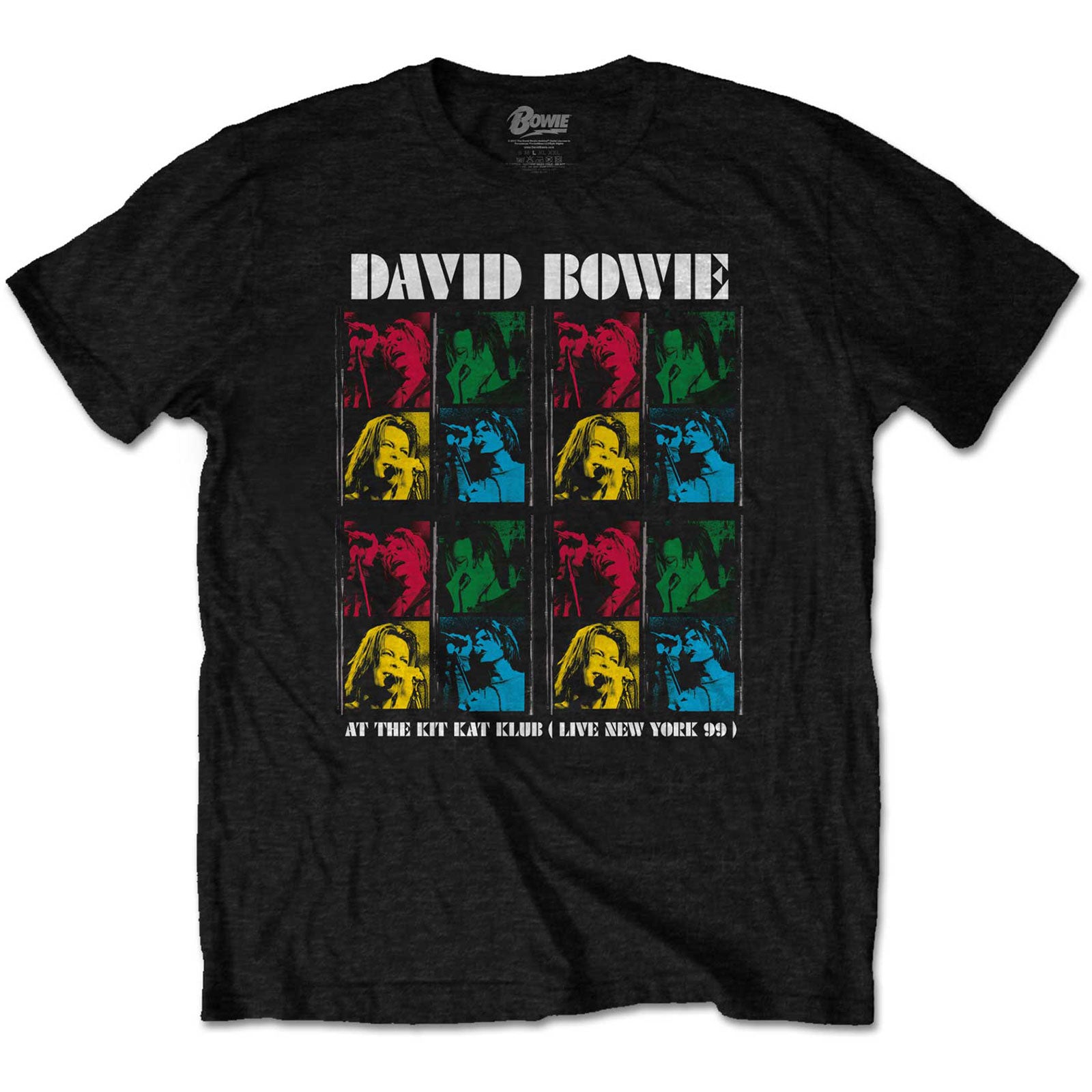 Image of David Bowie T-Shirt - Kit Kat Club Rock Off