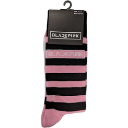 Image of Blackpink Unisex Ankle Socks - Stripes & Logo