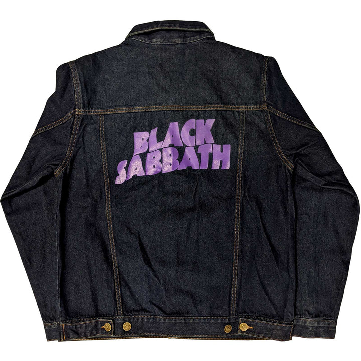 Black Sabbath Denim Jacket - Wavy Logo