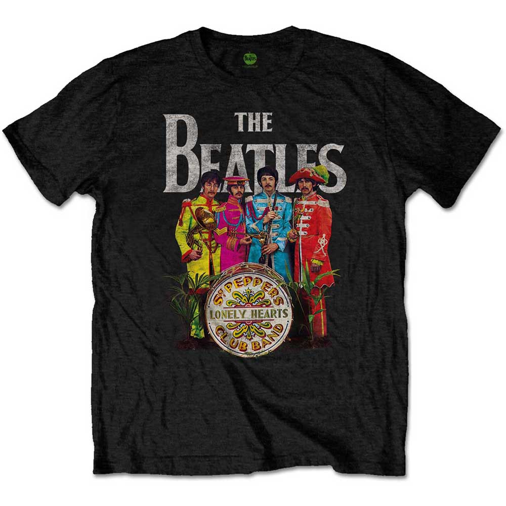 Image of The Beatles T-shirt - SGT PEPPER & Drum Rock Off