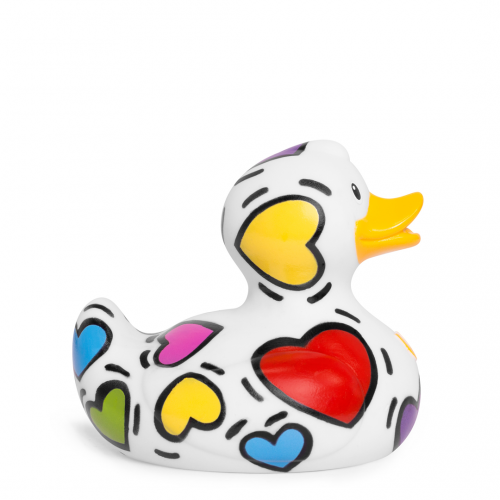 Bud Ducks- Luxury Pop Heart Duck
