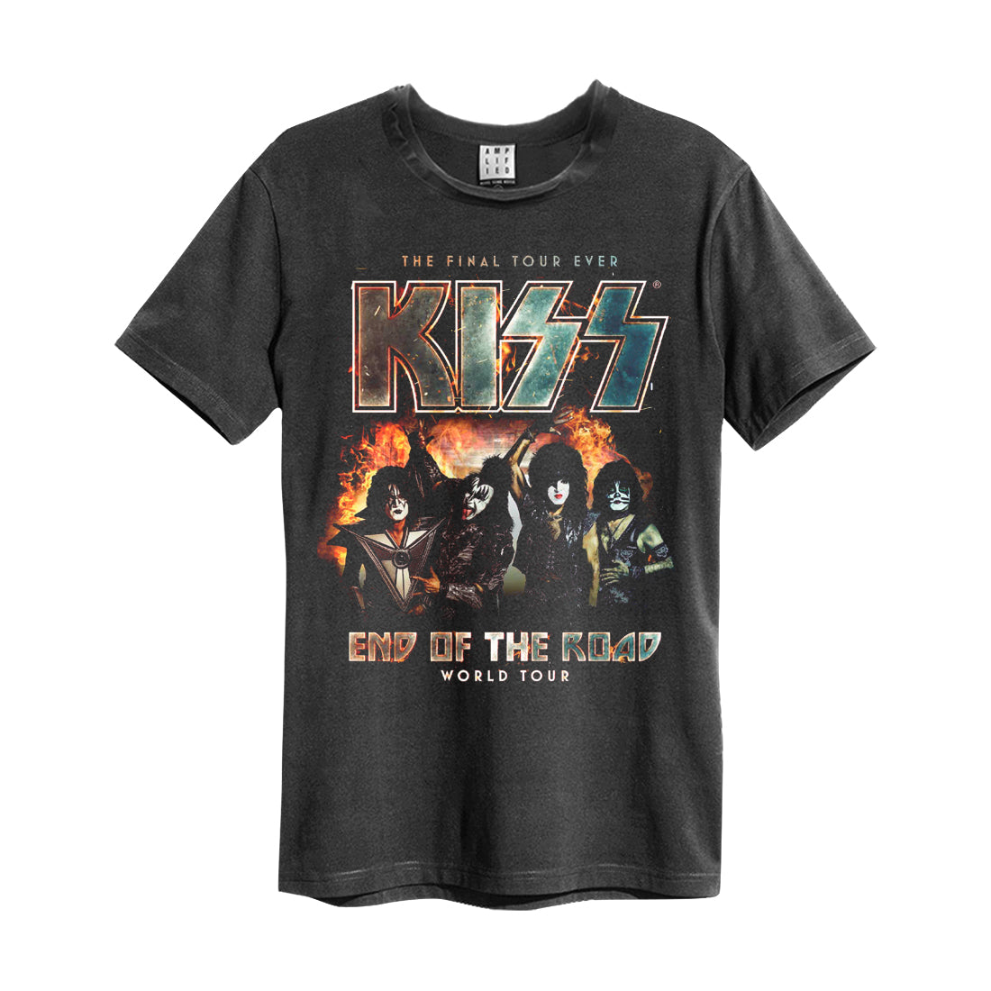 Image of Kiss End Of The Road Tour Amplified T-shirt