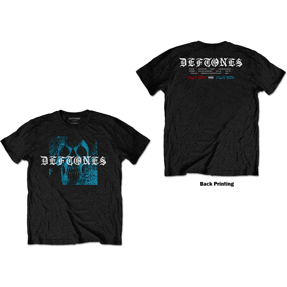 Deftones Unisex T-shirt - Static Skull