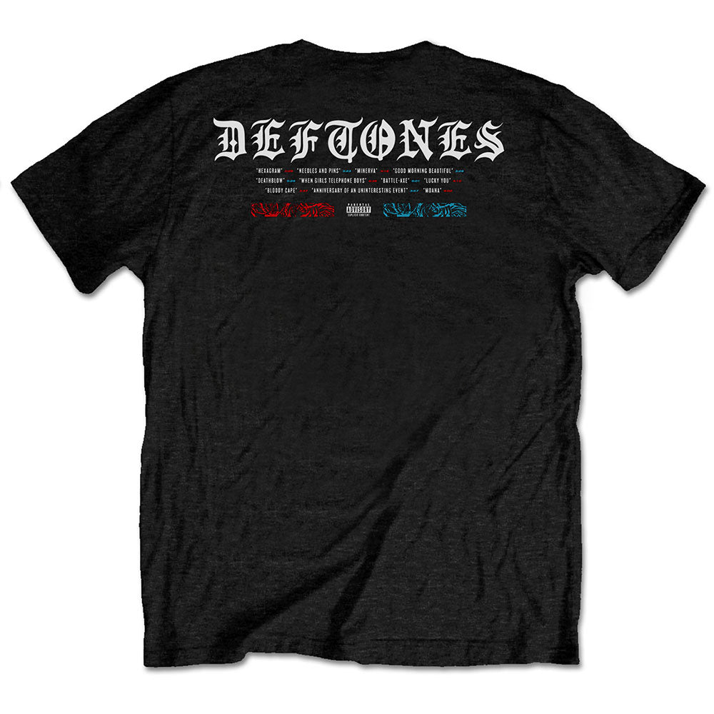 Deftones Unisex T-shirt - Static Skull