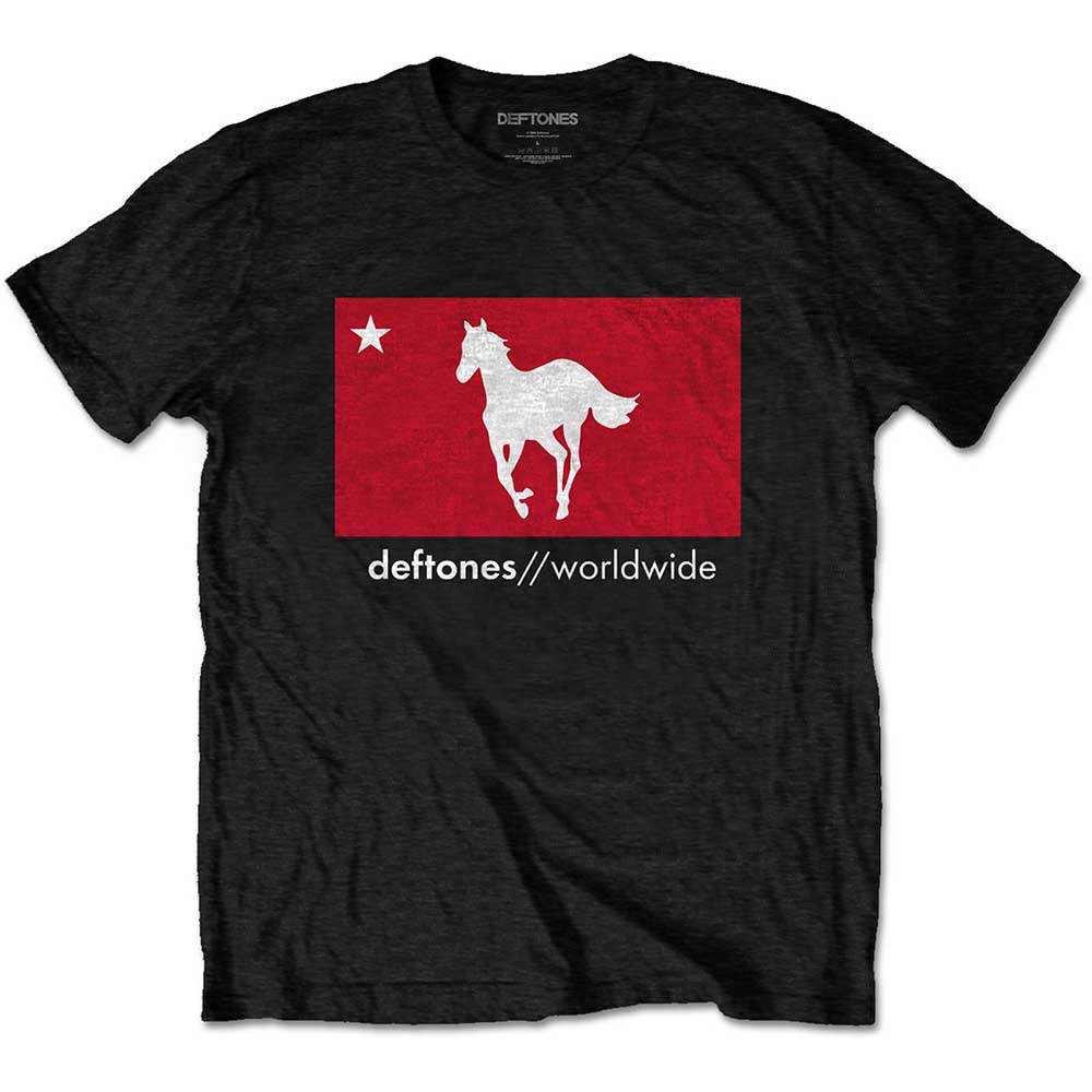 Image of Deftones Unisex T-shirt - Star & Pony Rock Off
