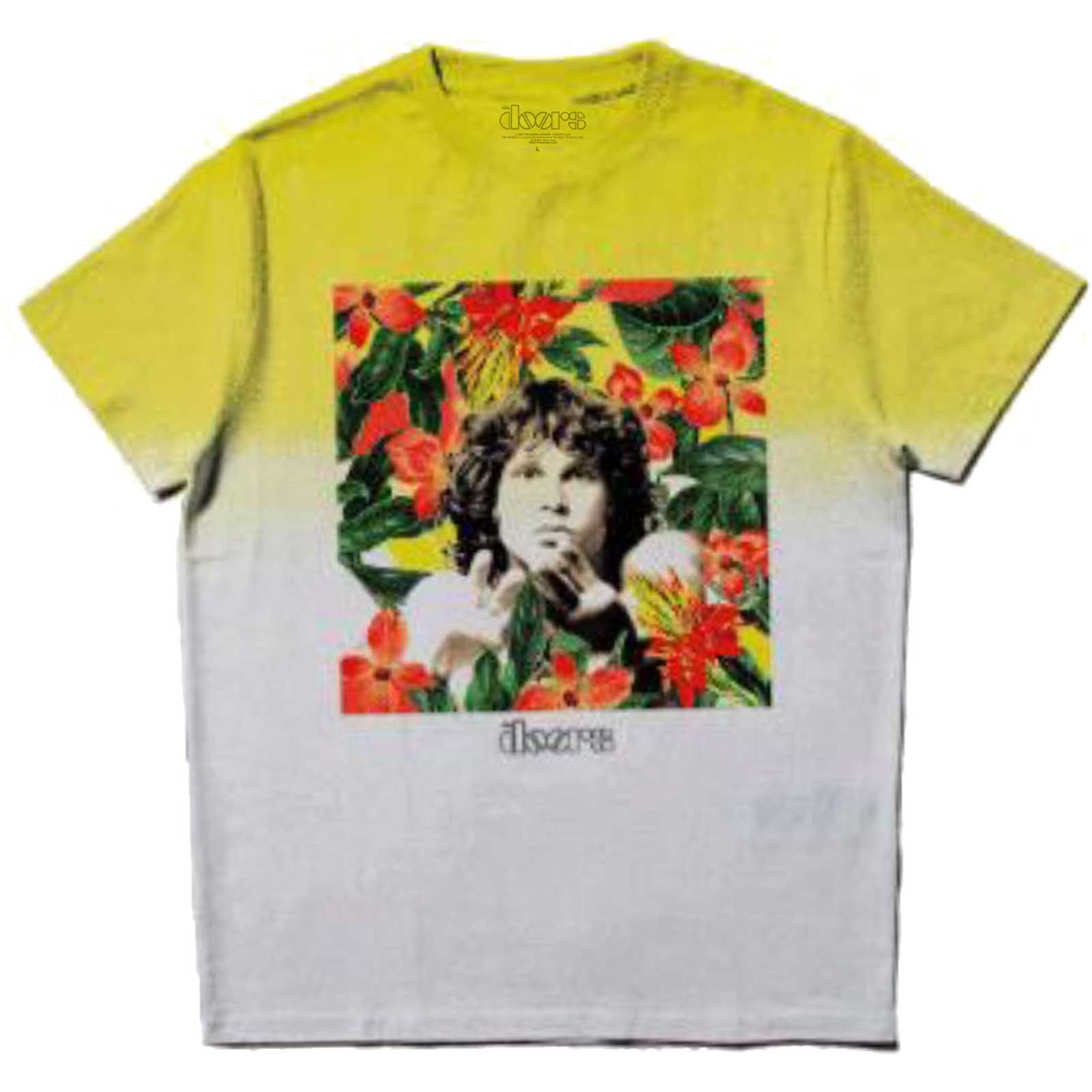 Image of The Doors T-shirt - Floral Square Rock Off