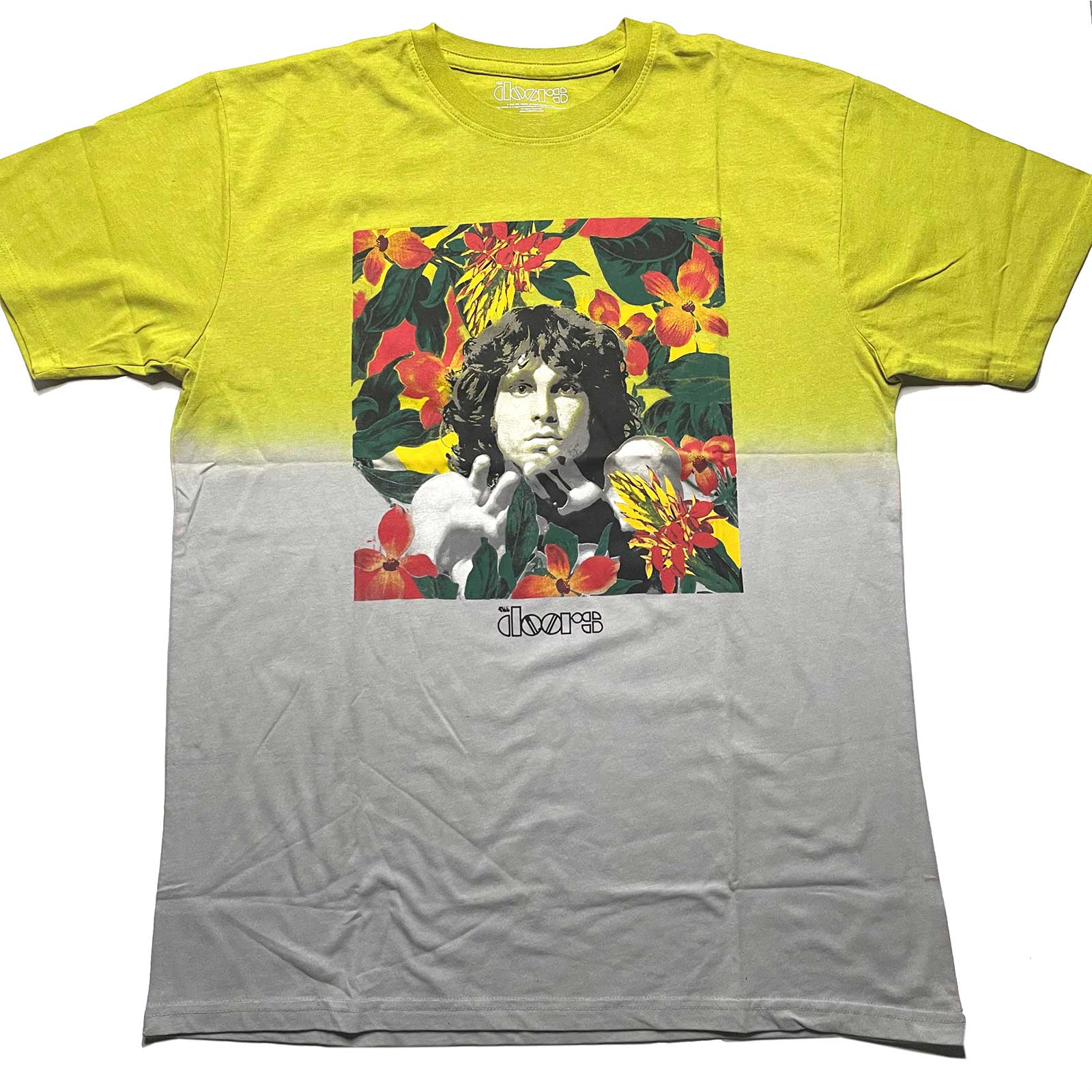 The Doors T-shirt - Floral Square