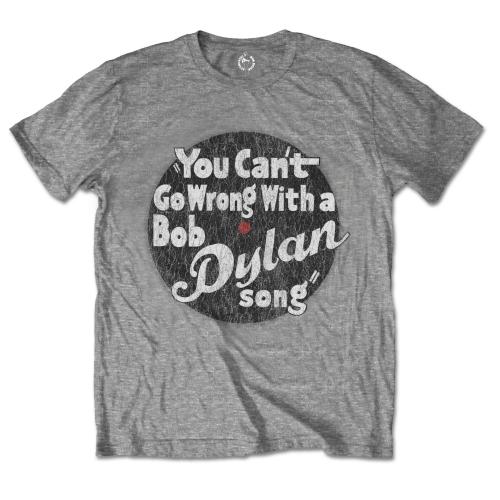 Image of Bob Dylan Unisex T-shirt - You can't go wrong Rock Off