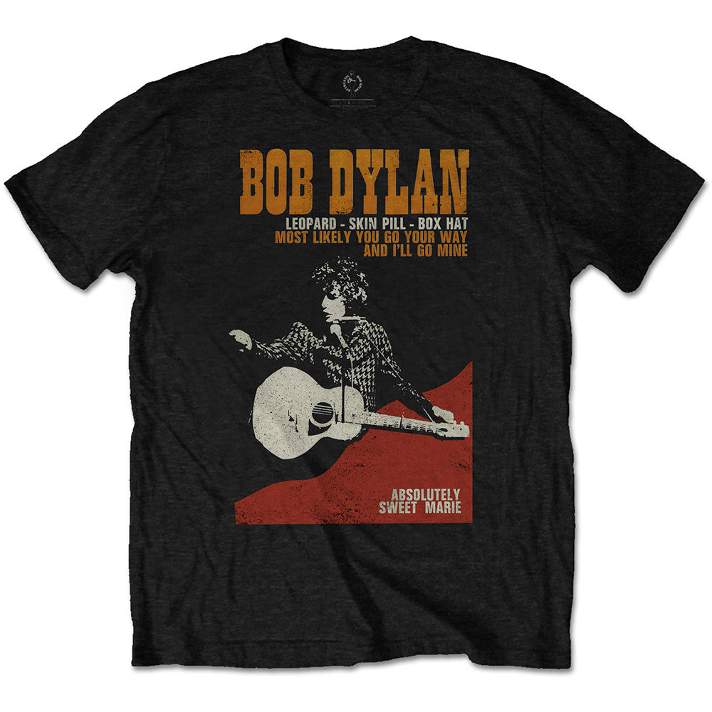 Image of Bob Dylan Unisex T-shirt - Sweet Marie Rock Off