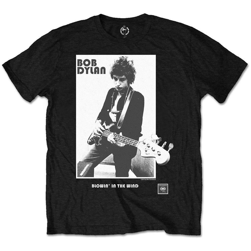 Image of Bob Dylan Unisex T-shirt - Blowing in the Wind Rock Off