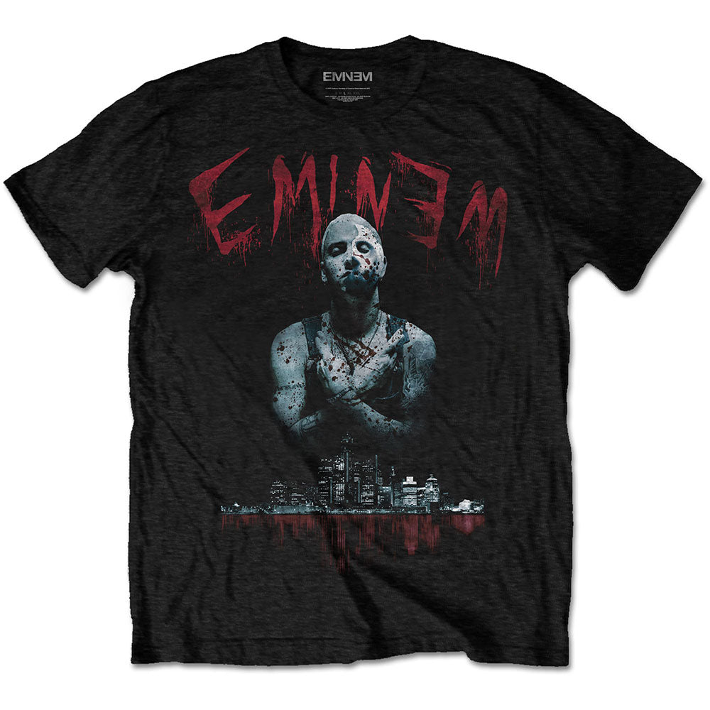 Image of Eminem Unisex T-shirt - Bloody Horror Rock Off