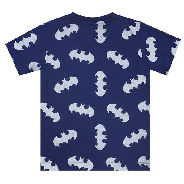 Image of Batman Metallic Repeat Print Kid's T-Shirt