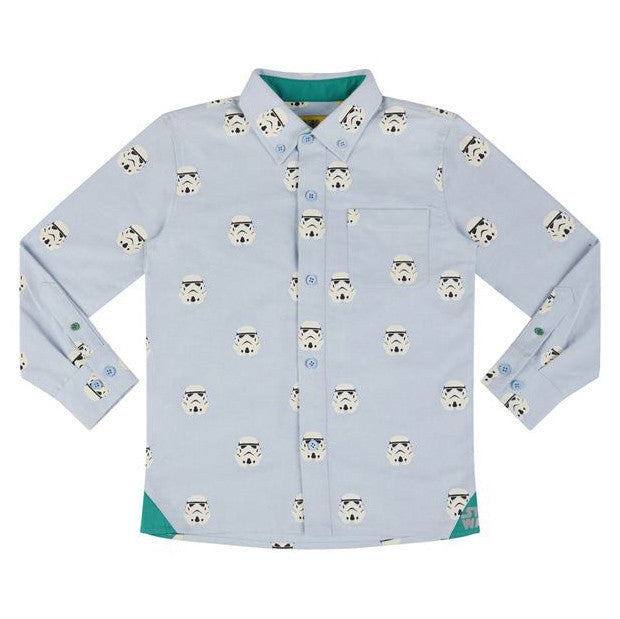 Image of Stormtrooper Button Down Kid's Oxford Shirt