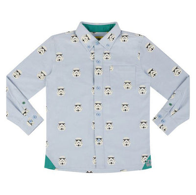 Stormtrooper Button Down Kid's Oxford Shirt
