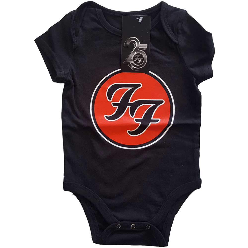 Image of Foo Fighters - Baby Grow - FF Logo Rock Off