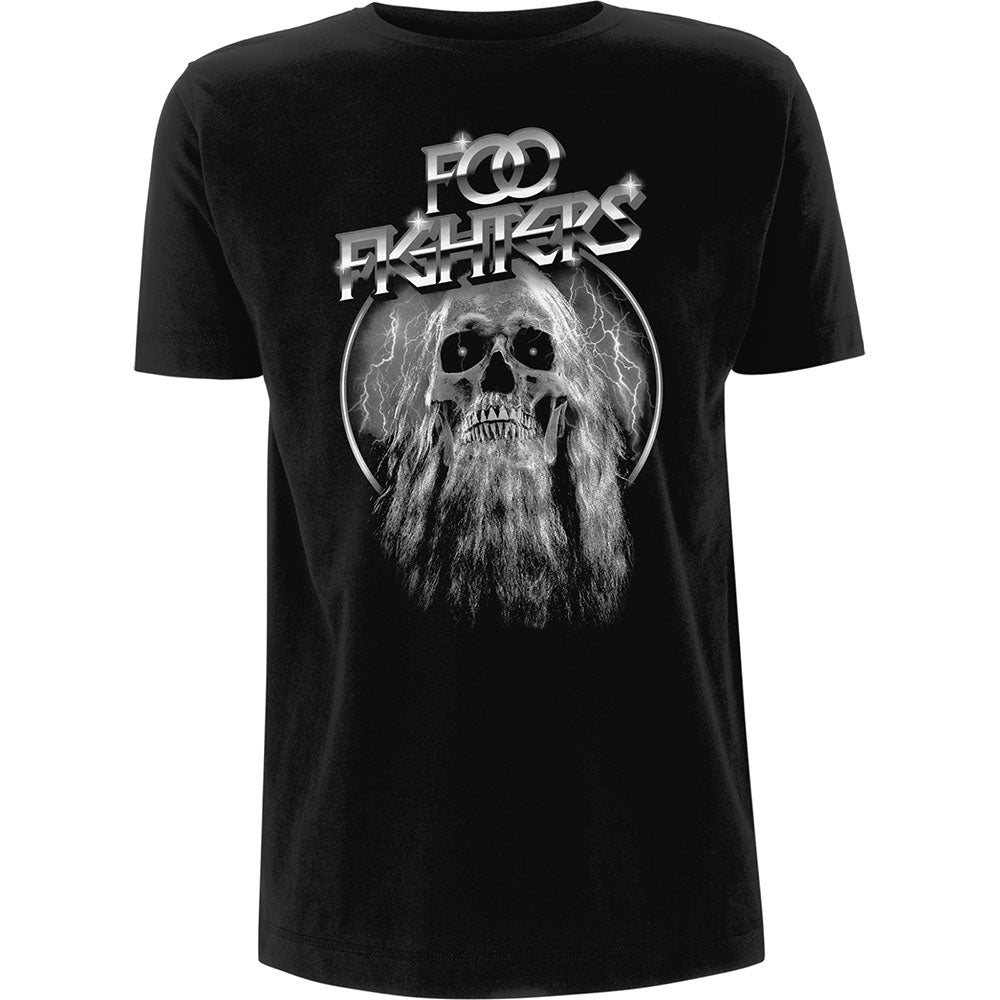Image of Foo Fighters T-Shirt - Bearded Skull Amplified