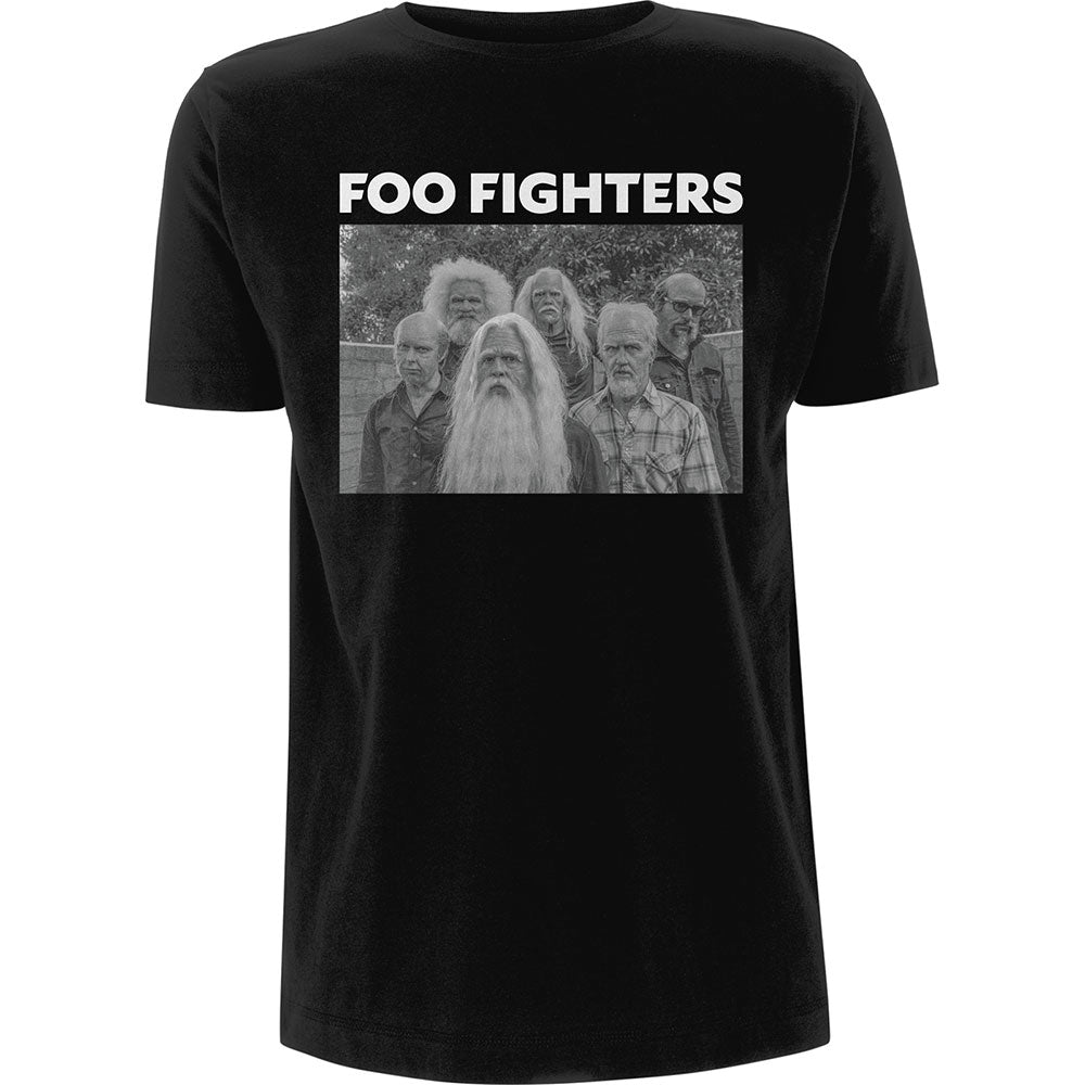 Image of Foo Fighters T-Shirt - Old Band Photo Amplified