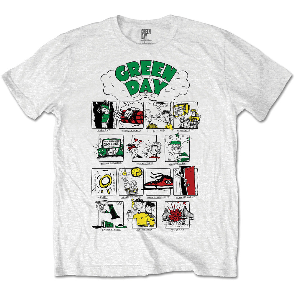 Image of Green Day T-Shirt - Dookie RRHOF Rock Off
