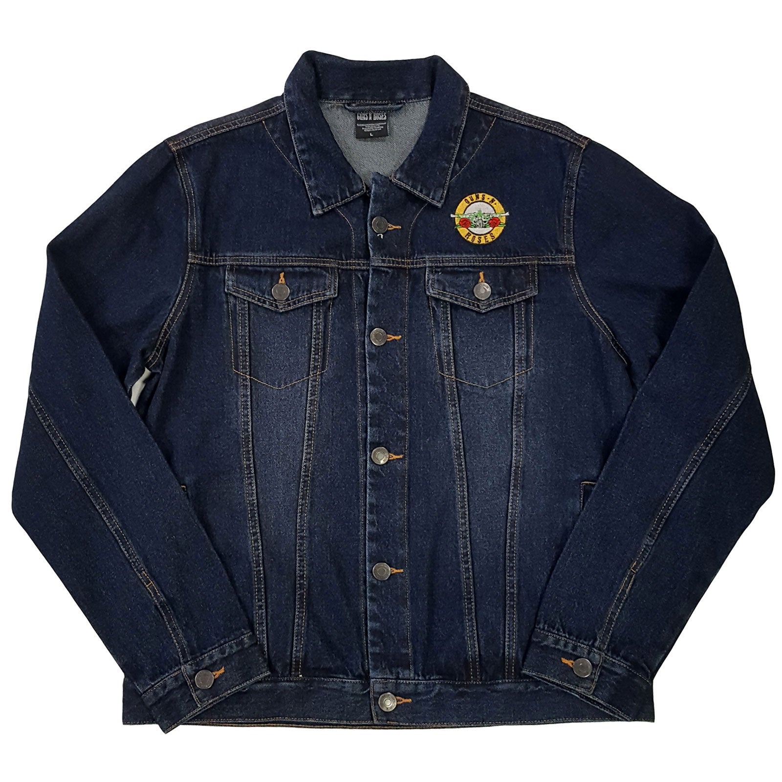 Image of Guns N Roses  - Denim Jacket Rock Off
