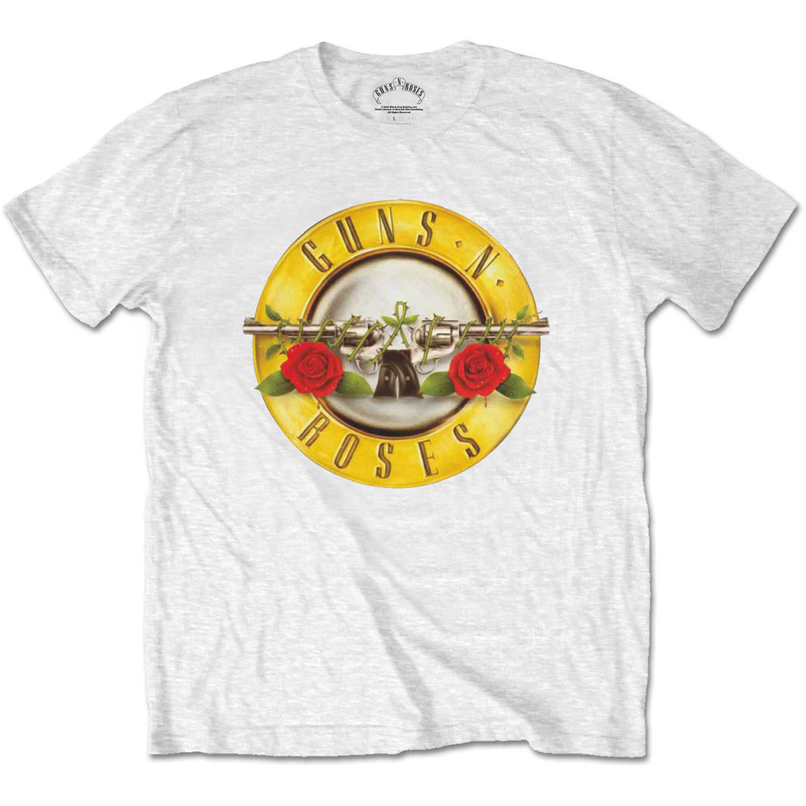 Image of Kids Guns N' Roses T-Shirt - Logo, White Rock Off
