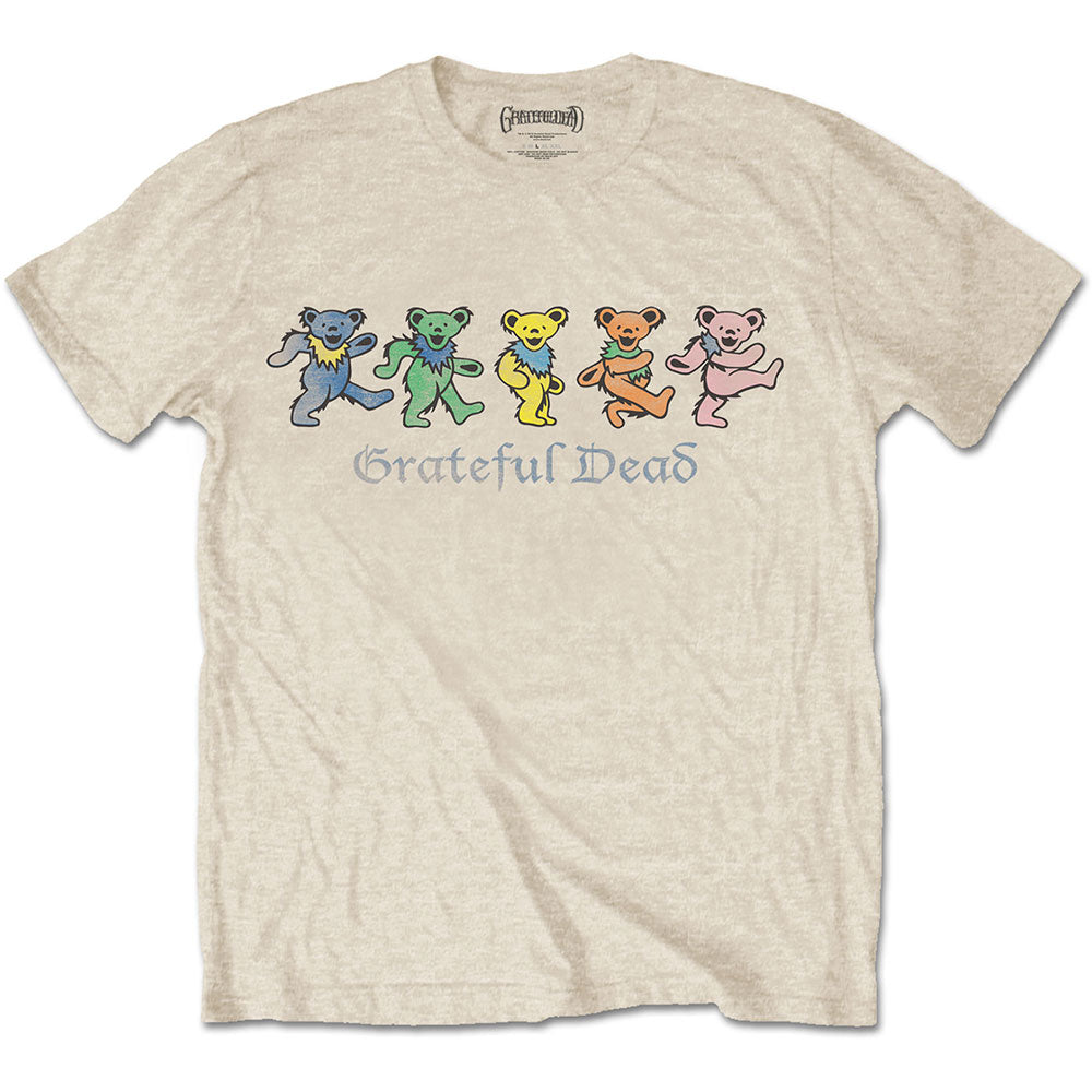 Grateful Dead Unisex T-shirt- Dancing Bears