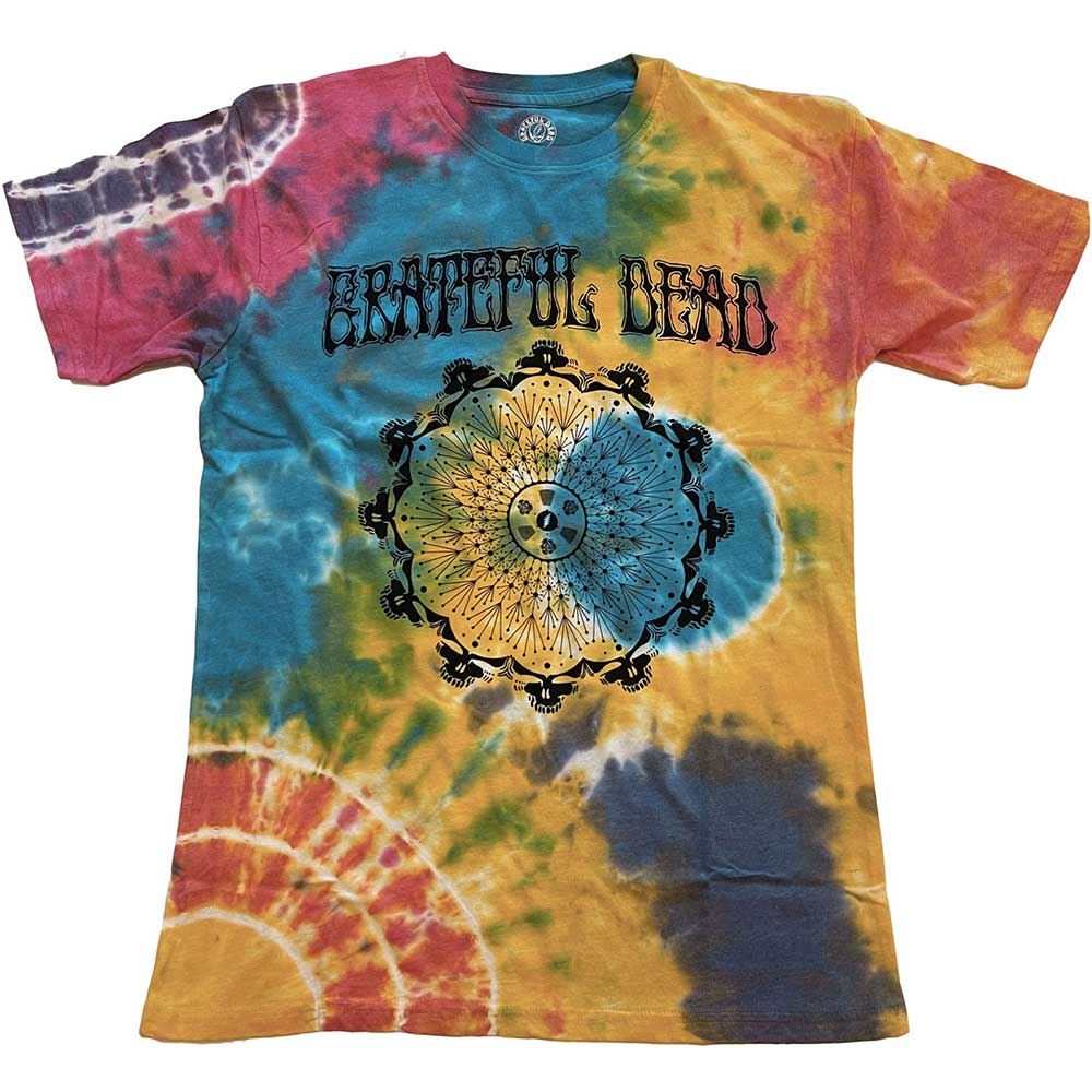 Image of Grateful Dead Unisex T-shirt- May' 77 Vintage (Dip Dye) Rock Off