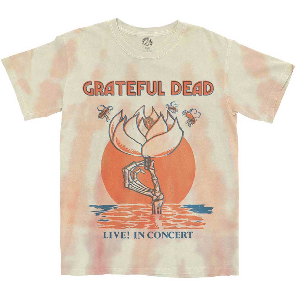Image of Grateful Dead Unisex T-shirt- Sugar Magnolia (Dip Dye) Rock Off