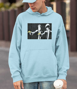 Image of Banksy Hoodie - Pulp Fiction Bananas