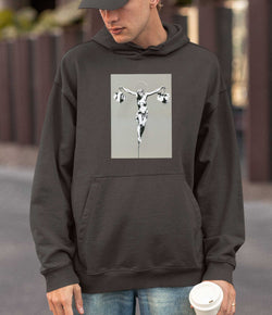 Image of Banksy Hoodie - Jesus Shopping