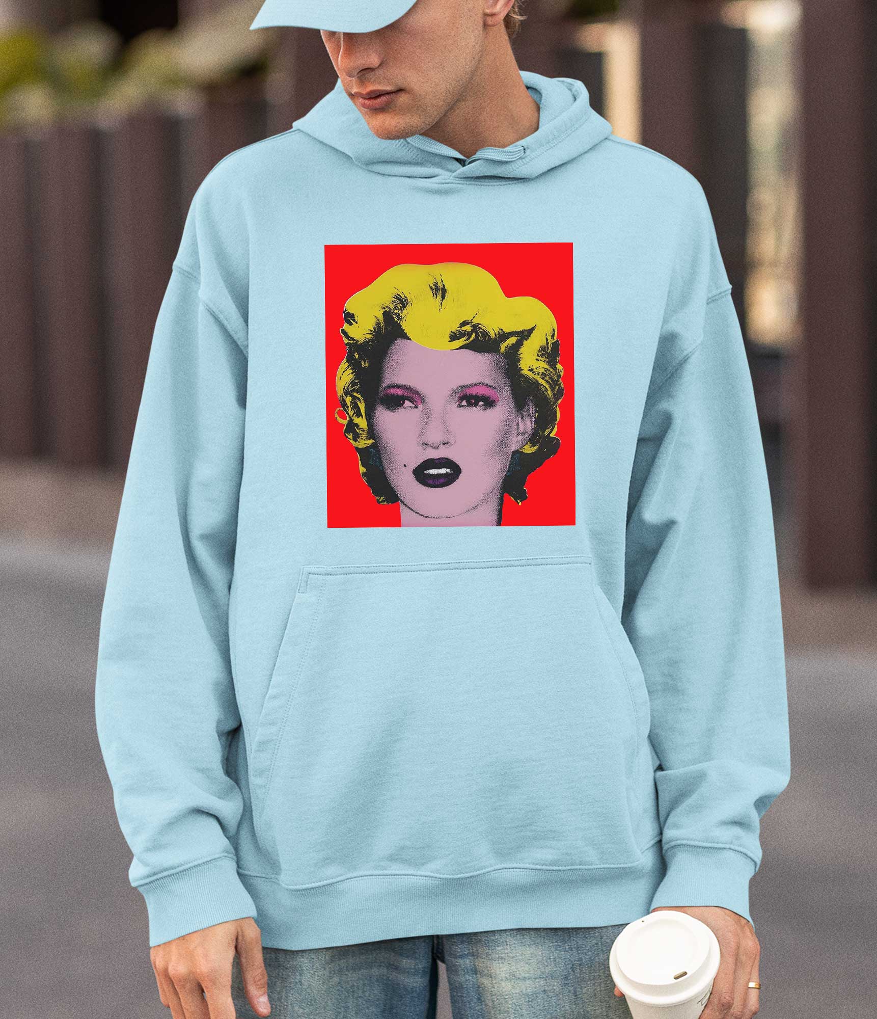 Image of Banksy Hoodie - Kate Moss Banksy-Apparel