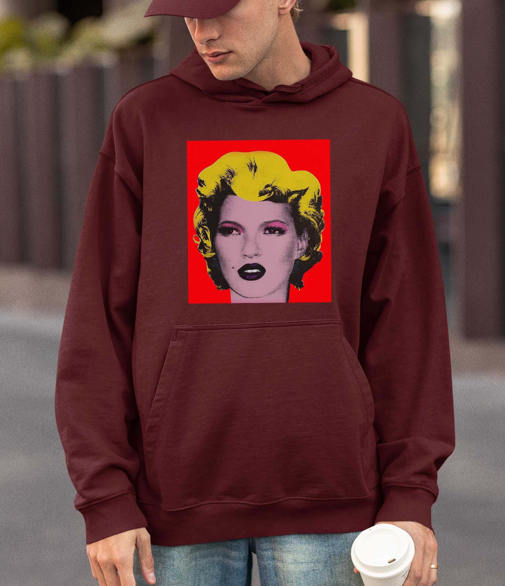Image of Banksy Hoodie - Kate Moss Banksy-Apparel