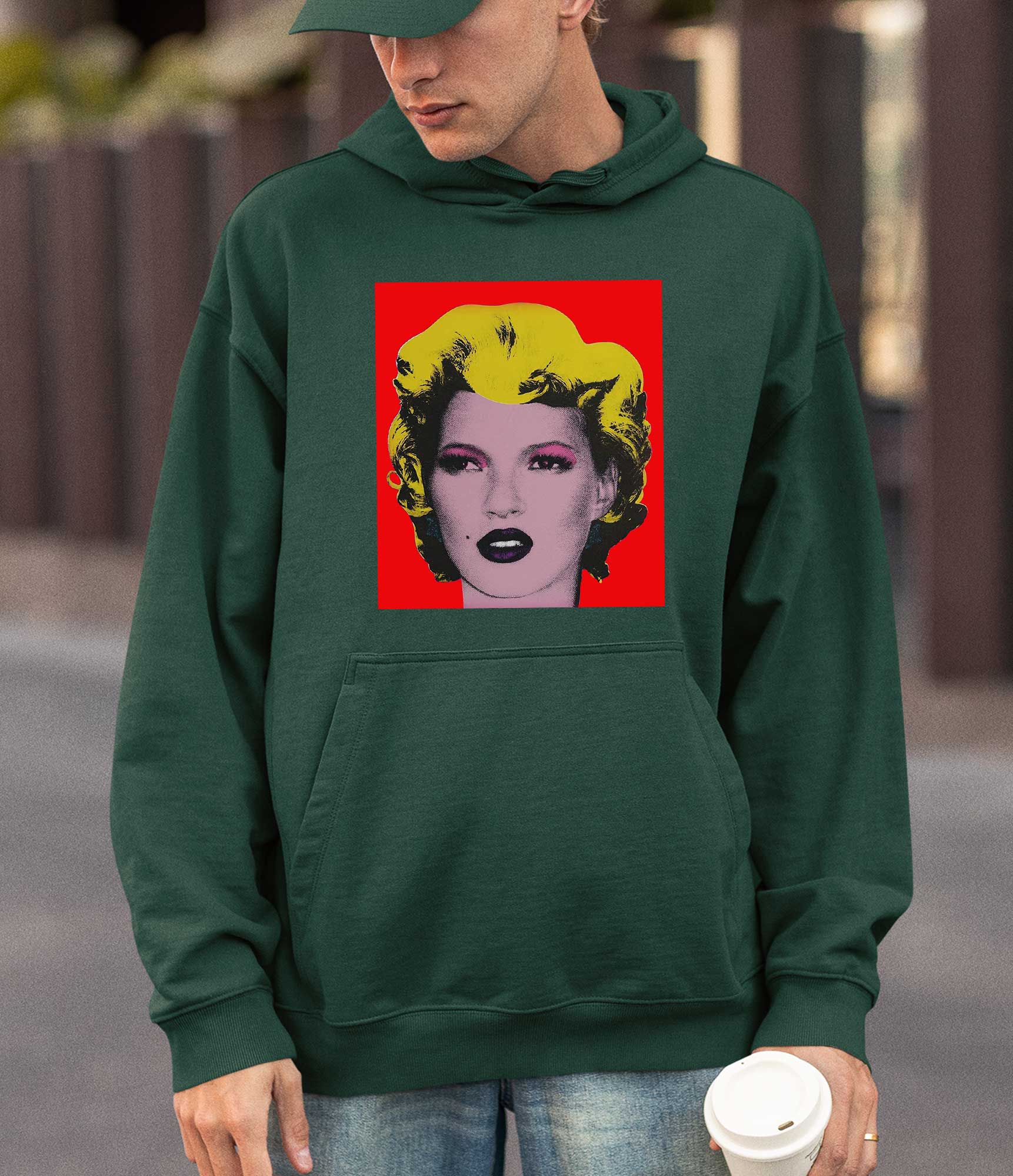 Image of Banksy Hoodie - Kate Moss Banksy-Apparel