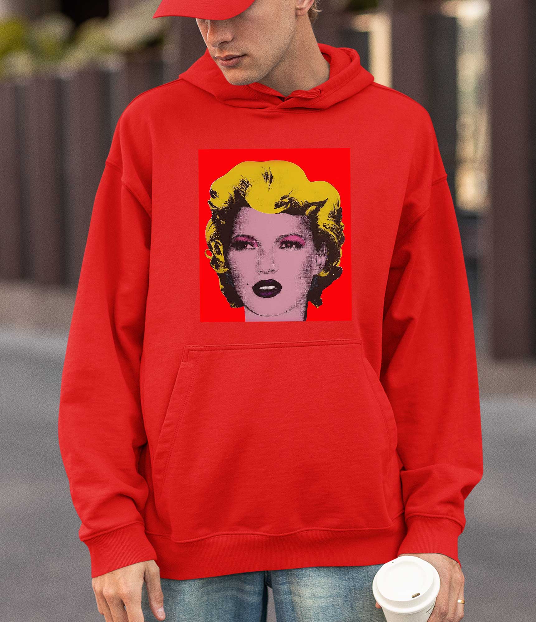 Image of Banksy Hoodie - Kate Moss Banksy-Apparel