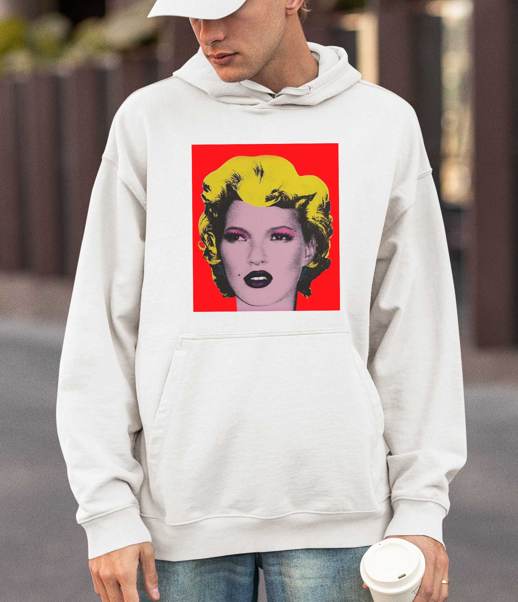 Image of Banksy Hoodie - Kate Moss Banksy-Apparel