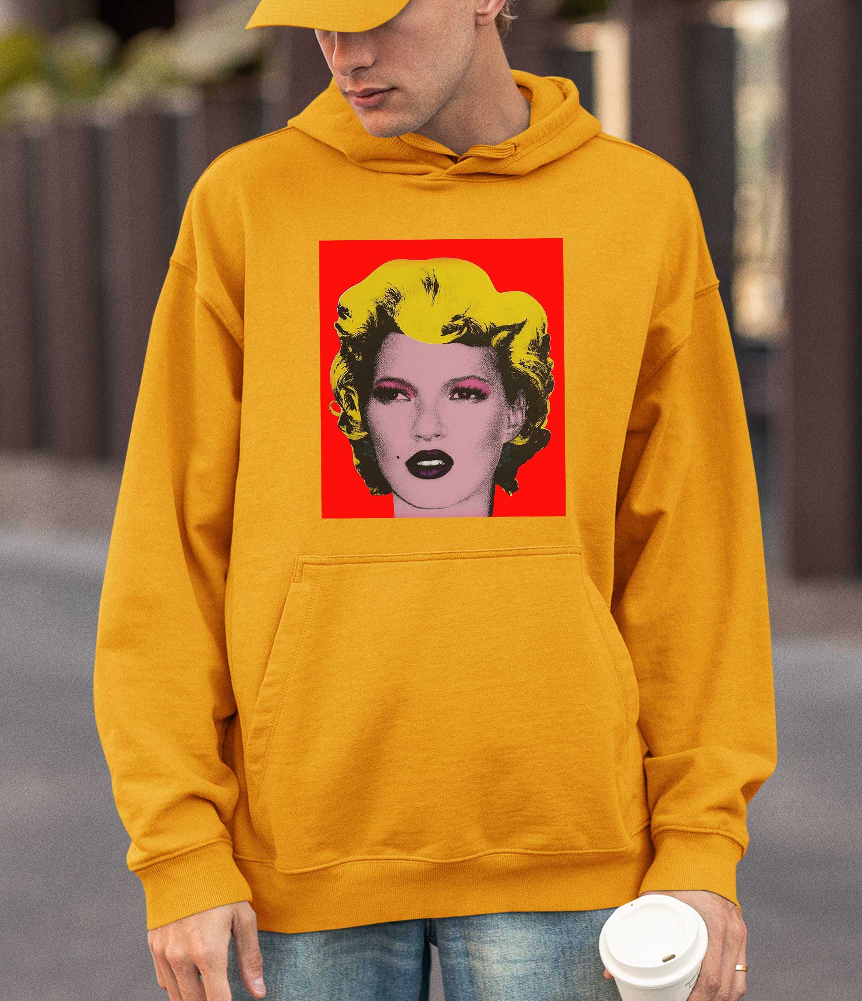 Image of Banksy Hoodie - Kate Moss Banksy-Apparel