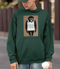Image of Banksy Hoodie - Laugh Now