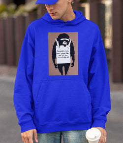 Image of Banksy Hoodie - Laugh Now