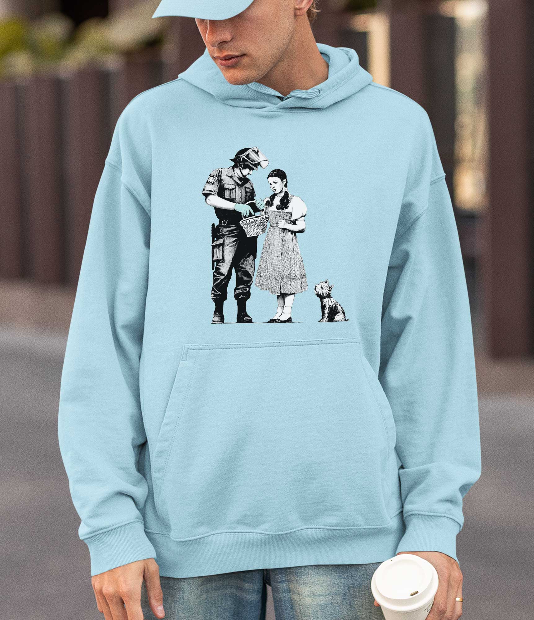 Image of Banksy Hoodie - Dorothy Banksy-Apparel