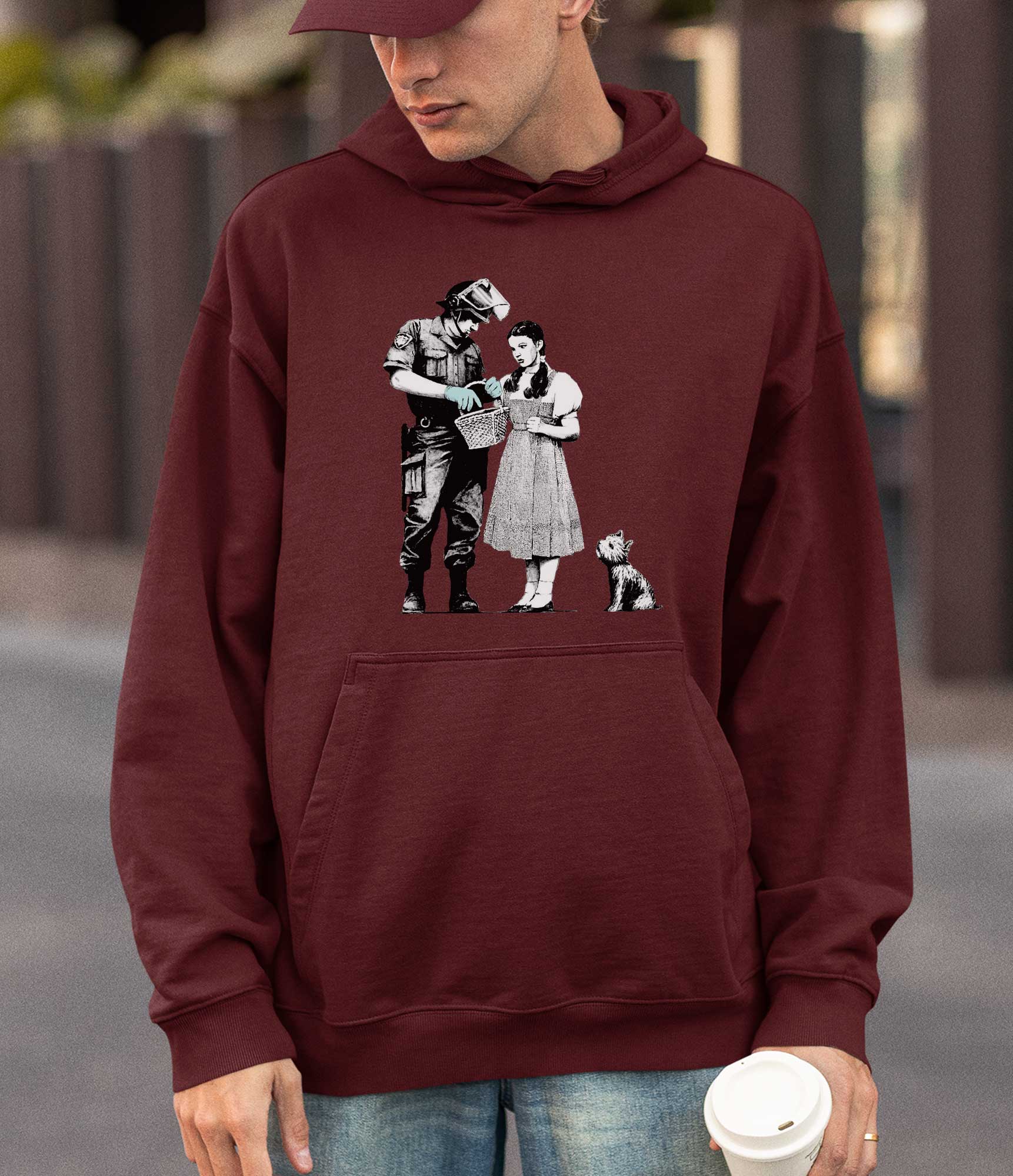 Image of Banksy Hoodie - Dorothy Banksy-Apparel
