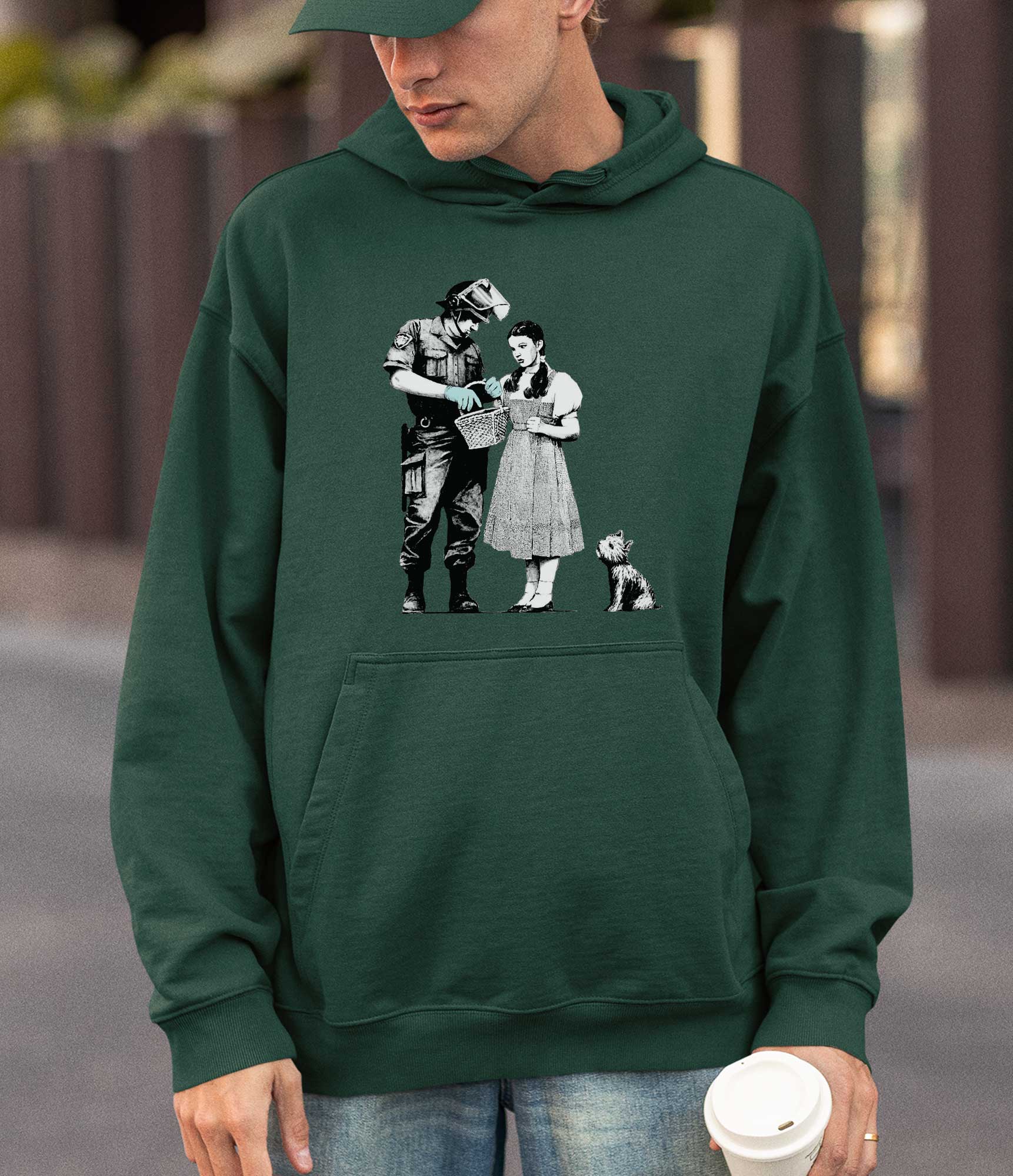 Image of Banksy Hoodie - Dorothy Banksy-Apparel