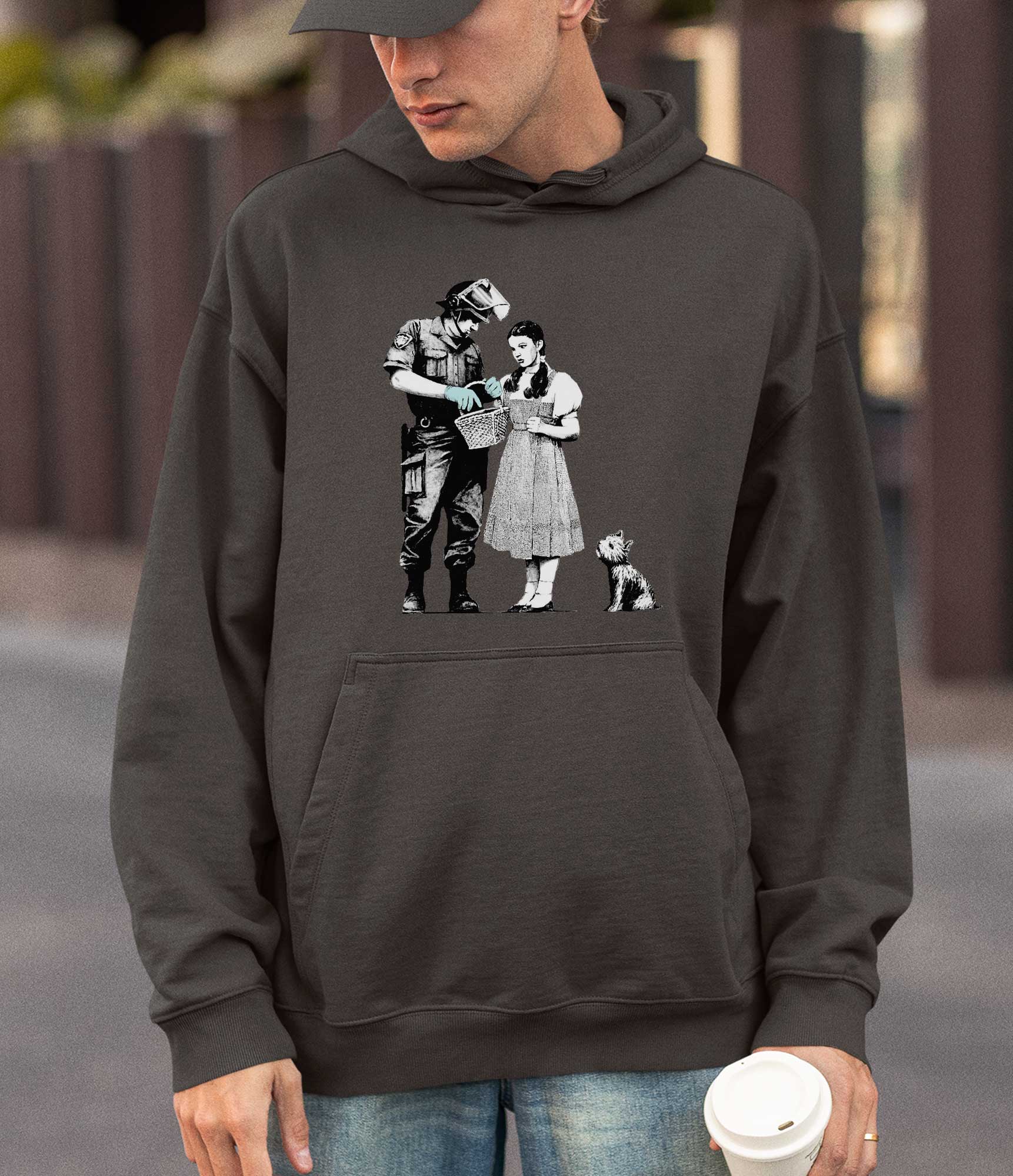 Image of Banksy Hoodie - Dorothy Banksy-Apparel