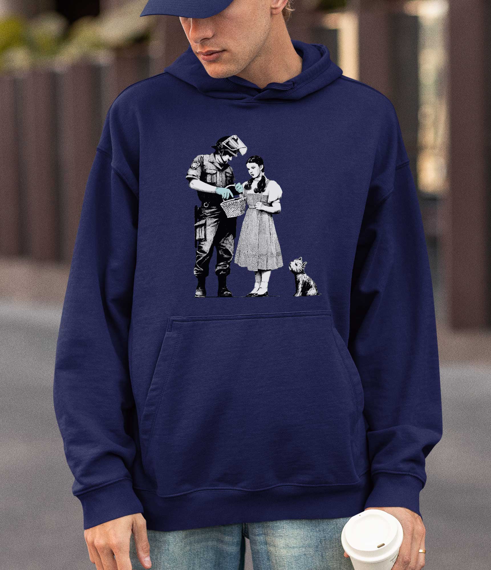 Image of Banksy Hoodie - Dorothy Banksy-Apparel