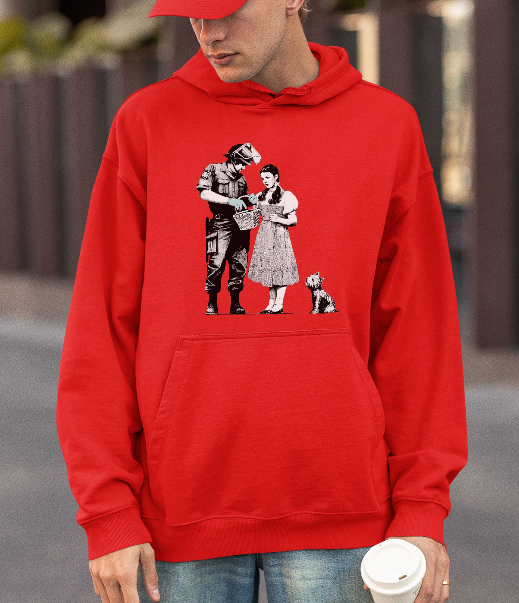 Image of Banksy Hoodie - Dorothy Banksy-Apparel
