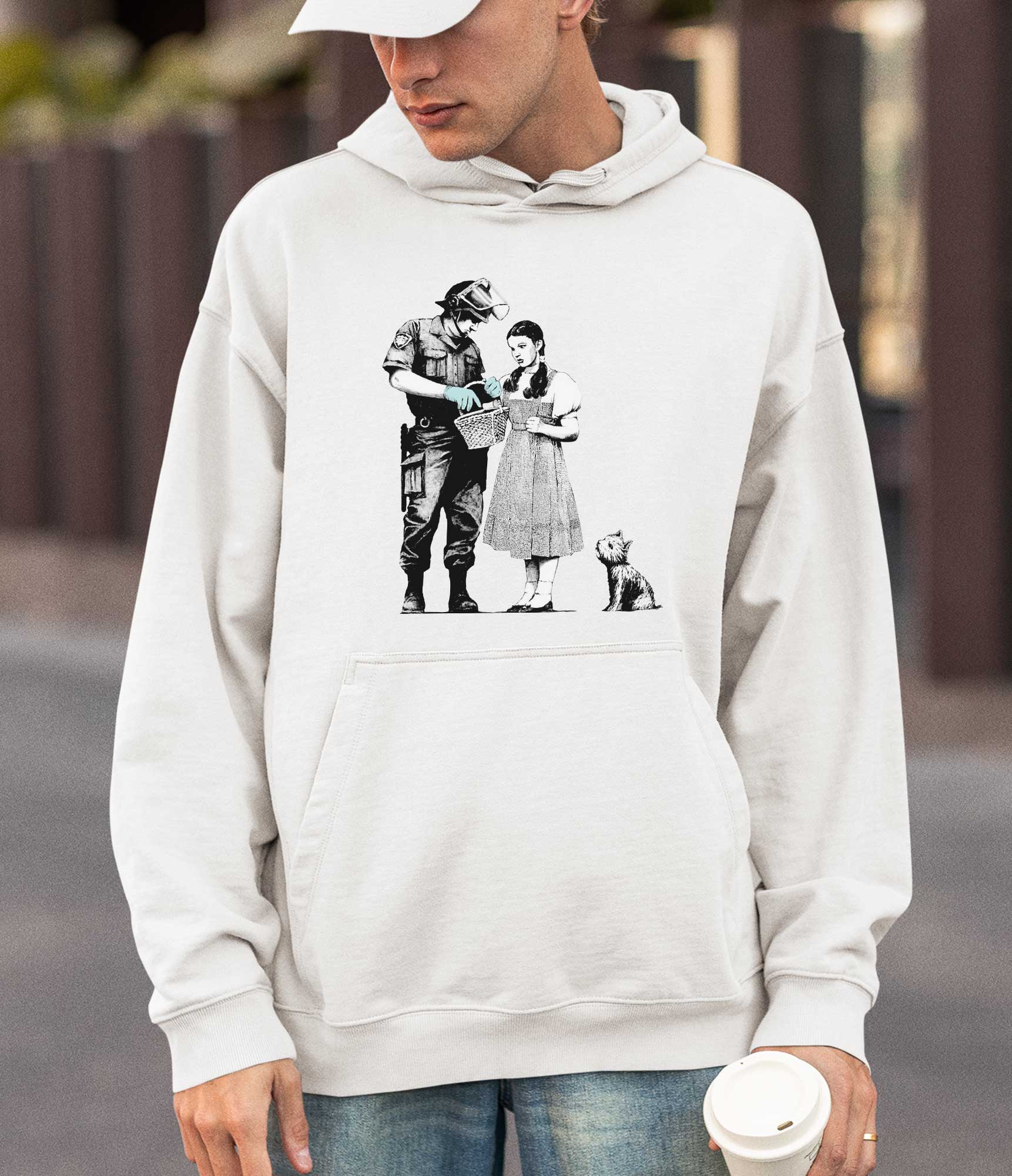 Image of Banksy Hoodie - Dorothy Banksy-Apparel